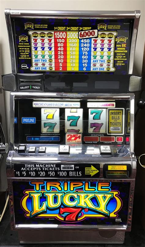 Igt Triple Lucky 7s Slot Machine
