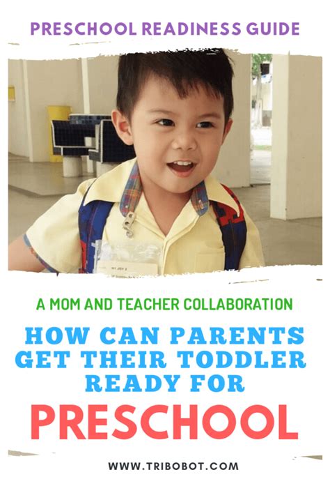 Preschool Readiness Guide How To Prepare Your Toddler For Preschool