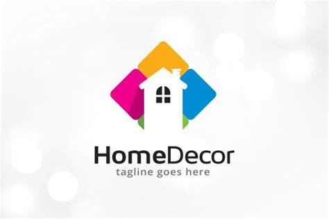 Home Decor Logo Template Creative Logo Templates ~ Creative Market