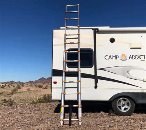 What Is The Best Rv Folding Ladder In 2020 Camp Addict