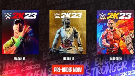 Wwe 2k23 Early Access Unlock Time Release Date Trailers And More