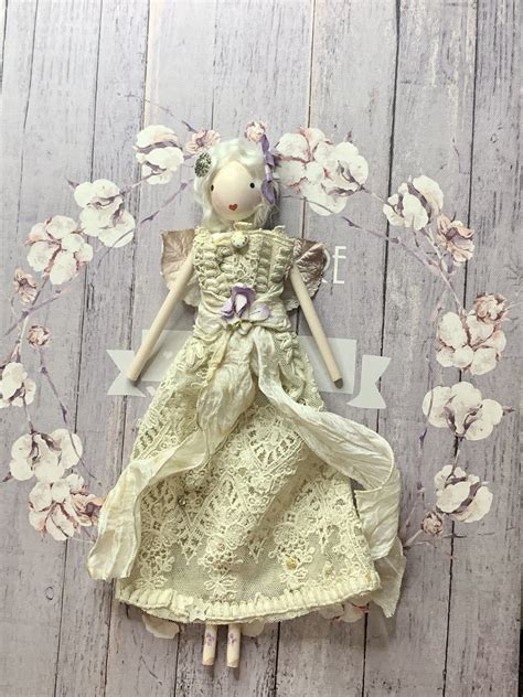 Handmade Vintage Fairy Dollheirloom Dollfairy Doll Etsy In 2021