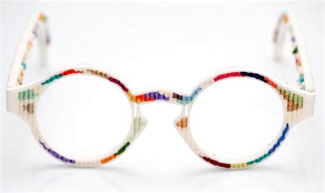 3d Printed Glasses 1 A Cross Stitch Eyewear Creation Eye Wear Glasses Cool Glasses Eye
