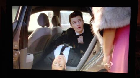 Glee Klaine Make Out In A Steamy Car Car Scene Youtube