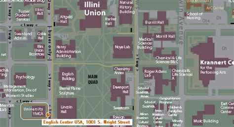 University Of Illinois Map