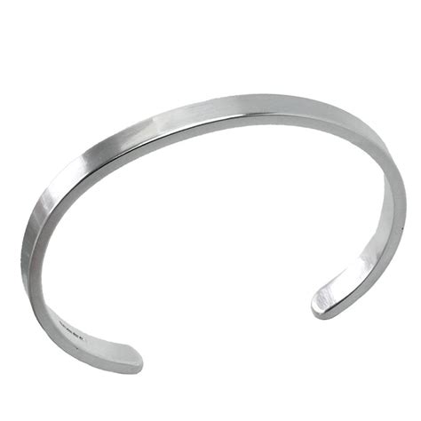 Mens silver bracelets with diamonds and gold dipped or without, either way the prices are bargains and the styles are today's latest coming out of the diamond district in new york city. Men's Chunky Matte Silver Bracelet By Hersey Silversmiths ...