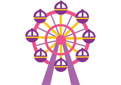 Find & download free graphic resources for ferris wheel. Ferris Wheel Carnival Clipart - daun4