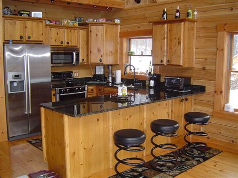 Log Cabin Kitchens Modern Rustic Style Get In The Trailer