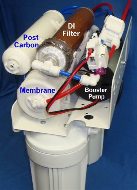They're installed beneath your kitchen sink and connect to a separate dedicated faucet. Reverse Osmosis 5 Stage + DI +Booster Pump + Permeate Pump ...