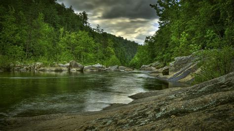 Nature Hdr Landscape River Wallpapers Hd Desktop And Mobile