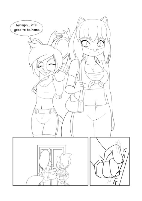 Rule 34 2girls Anthro Ass Ass Expansion Breast Expansion Cleavage Comic Female Female Only