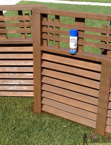 Once the window air conditioner is secure, keep the warm air outside and the cool air inside. Wood Louver A/C Unit Screen - Her Tool Belt