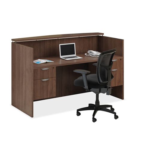 Reception Desk With Transaction Top 8 Colors Mcaleers Office