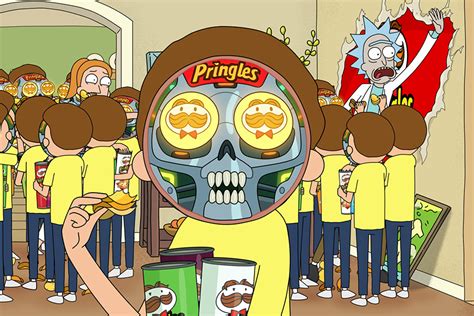 Rick And Morty Are Trapped In A Pringles Super Bowl Ad Indiewire