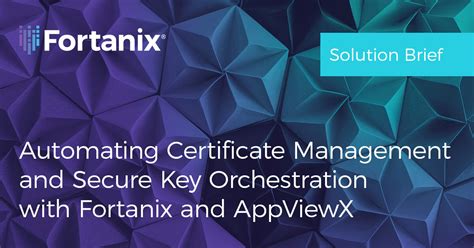 Automating Certificate Management And Secure Key Orchestration With