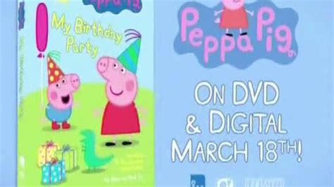 Peppa Pig My Birthday Party Dvd Tv Spot Ispottv