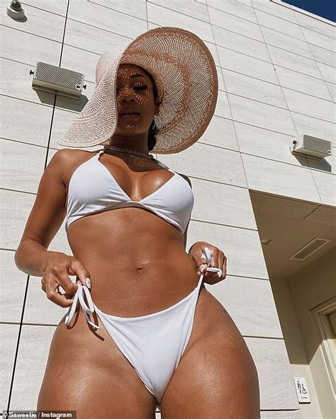 Saweetie Flaunts Curves In White Bikini And Declares Id Be A