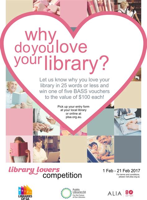 Why Do You Love Your Library Public Libraries Sa