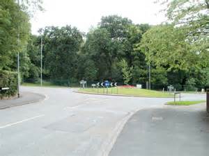 Roundabout Adjacent To Coed Melyn Park © Jaggery Cc By Sa20