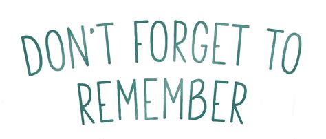 Kids Dont Forget To Remember — Ellie Holcomb