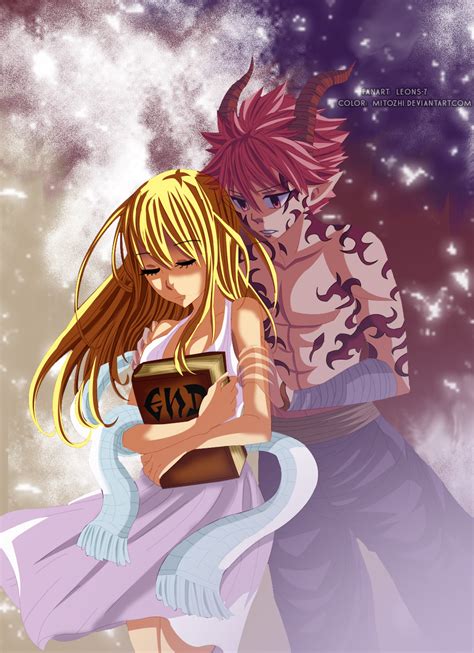 Natsu And Lucy By Mitozhi On Deviantart