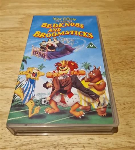 Bedknobs And Broomsticks Vhs Walt Disney Home Video Picclick Uk Hot Sex Picture