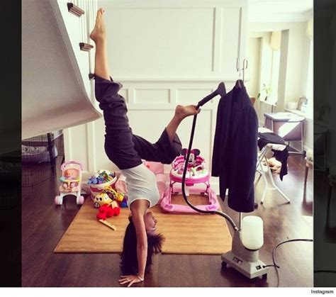 New Yoga Poses As Taught By Hilaria Baldwin