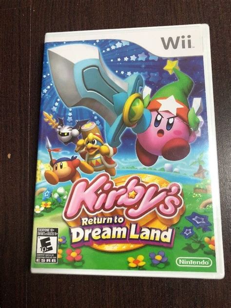 Kirbys Return To Dream Land Nintendo Wii 2011 For Sale Online Ebay Kirby Character Wii