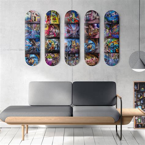 Skateboard Deck Wall Art Australia Photography Skateboard Art Boys