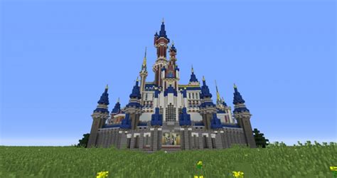 Disney Castle Hybrid Minecraft Map