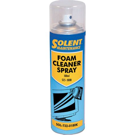 Solent Maintenance Sc5 500b Foam Aerosol Cleaner 500ml Sc5 500b