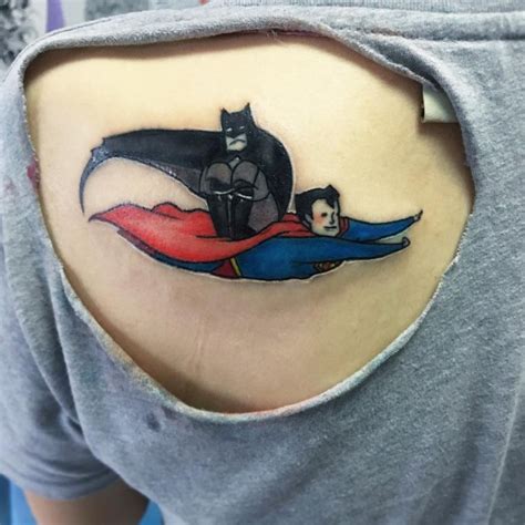 Https://wstravely.com/tattoo/batman Superman Tattoo Design