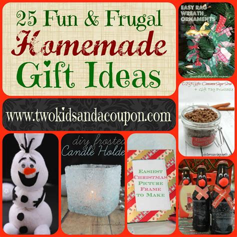 25 Easy Homemade Holiday T Ideas Two Kids And A Coupon