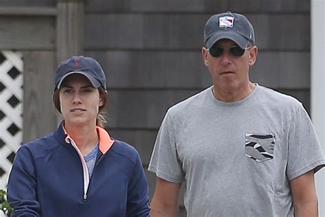 Morose Brian Williams Takes A Walk With Daughter Allison Page Six