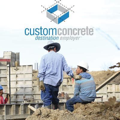 Working at CUSTOM CONCRETE: Employee Reviews | Indeed.com