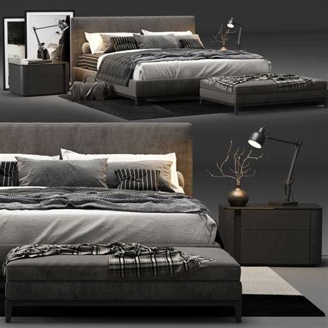 Andersen Bed 3d Model For Vray