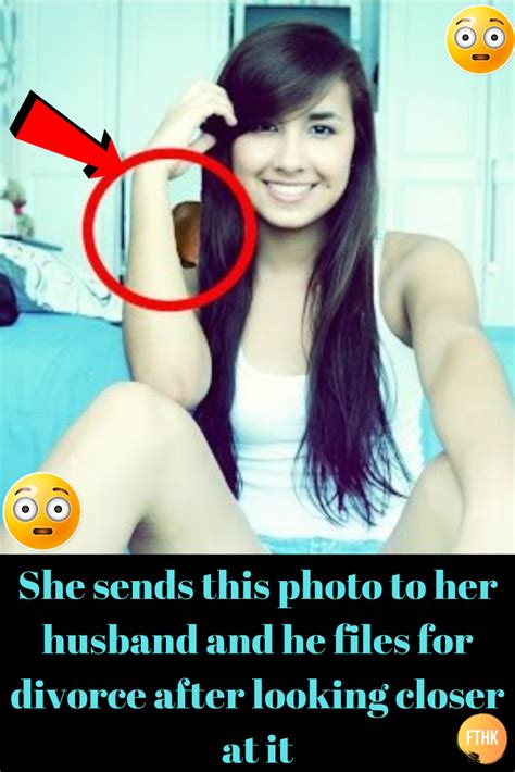 She Sends This Photo To Her Husband And He Files For Divorce After