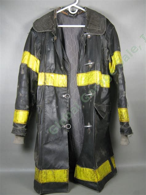 1983 Cairns Bros Midwestern Nyfd Fdny Winter Bunker Turnout Coat Jacket