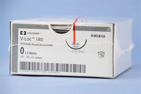 Esutures 41000 Box Of 12 Covidien Suture Vlocl0326 Covidien V