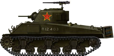 M4a2 Sherman In Chinese Service Tank Encyclopedia