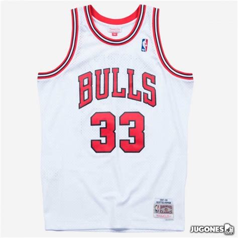 Camiseta Nba Chicago Bulls Scottie Pippen 97 98