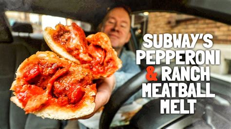 This Is Subways Best Submarine Sandwich Meatball Melt With Pepperoni