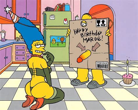 Rule 34 Ass Clothes Color Female Homer Simpson Human Indoors Male