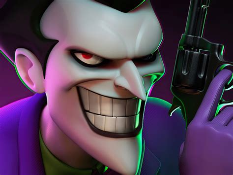 1152x864 Joker With Gun And Smile 5k 1152x864 Resolution Hd 4k Wallpapers Images Backgrounds