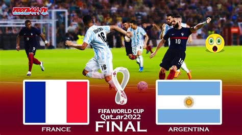 France Vs Argentina Final Fifa World Cup 2022 Full Match Pes 2021 Efootball Gameplay Youtube