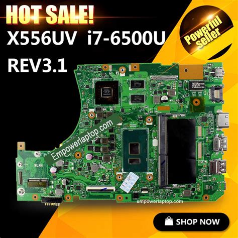 Asus Motherboard X556u X556uv X556ub X556ur X556uv Rev 31 I7 6500u