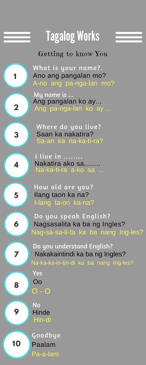 220 tagalog ideas tagalog tagalog words filipino words