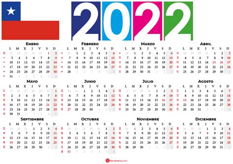 Impulso Carne Garaje Calendario 2022 Con Festivos Docena Coser Puntuación