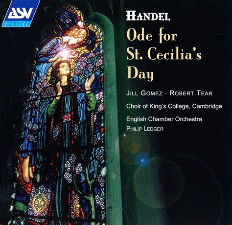 Makdelart Classique Handel Ode For St Cecilias Day Philip Ledger
