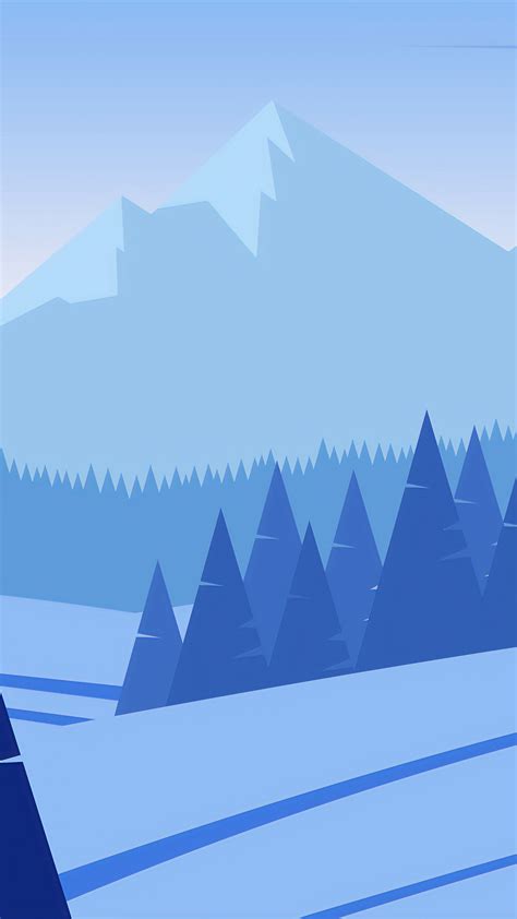 2160x3840 Minimalist Mountains Snow 4k Sony Xperia Xxzz5 Premium Hd